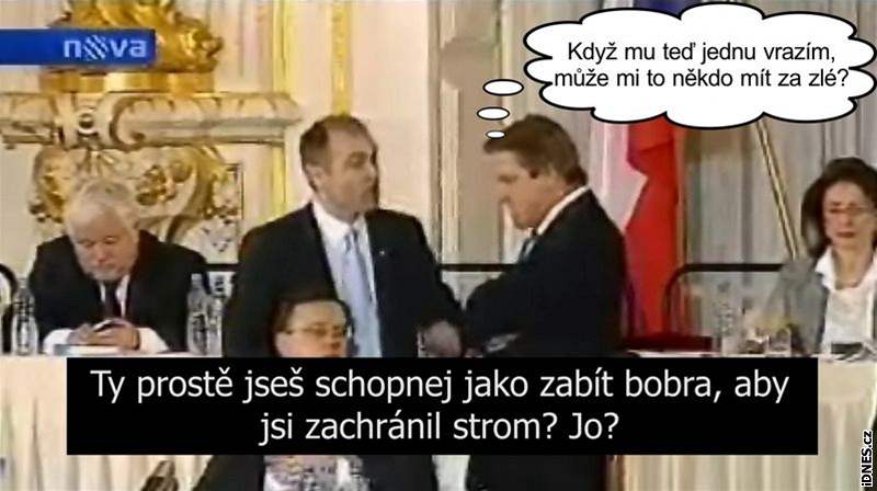 Na co asi myslel éf zelených pi slovech ministra vnitra?