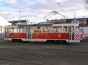 Prask tramvaje, kter nevoz cestujc