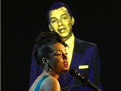 Grammy - Alicia Keys a Frank Sinatra