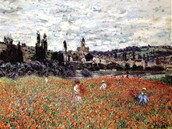 Claude Monet - Makov pole u Vtheuil