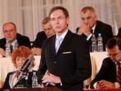 Jan vejnar hovo k volitelm po prezidentsk volb. (15. nora 2008)