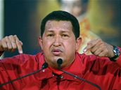 Venezuelský prezident Hugo Chávez.