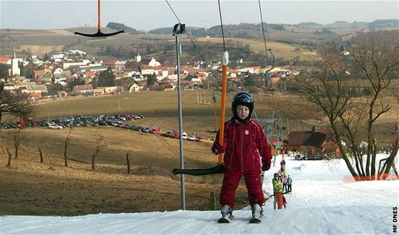 Sjezdovka v Olenici