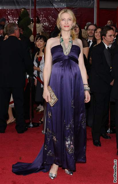 Cate Blanchettová na pedávání filmových cen Oscar