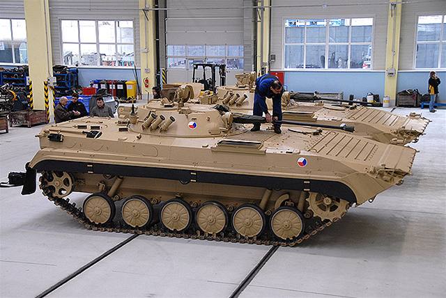 Bojová vozidla pro Afghánistán - První dv bojová vozidla s oznaením BVP-2.