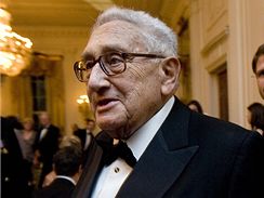 Henry Kissinger na verku v Blm dom, 14. nora 2008.