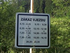 Zkaz vjezdu 