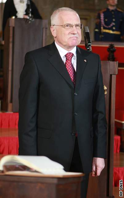 Inaugurace prezidenta Václava Klause