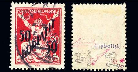 Unikátní známky ze sbírky Lamberta Krejíe