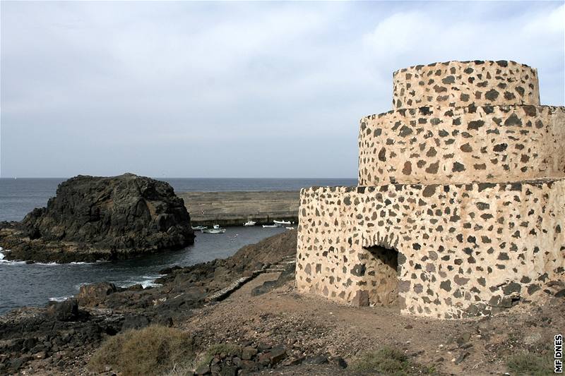 Kanárské ostrovy, Fuerteventura. Pevnost El Cotillo