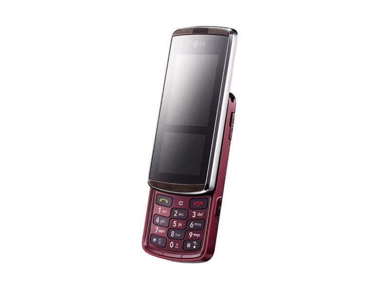 LG KF600 Wine Red