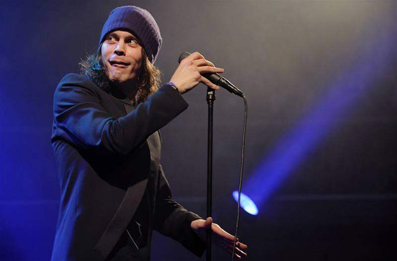 Z koncertu HIM - Ville Valo