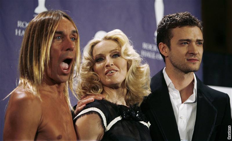 Rokenrolová sí slávy - Iggy Pop, Madonna a Justin Timberlake