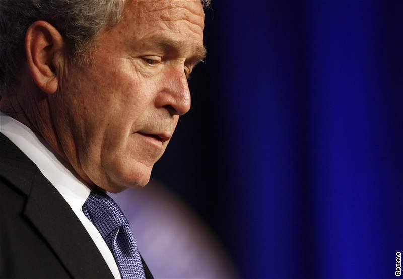 Podle prezidenta Bushe je válka v Iráku úspná. Vtina Amerian s ním nesouhlasí.