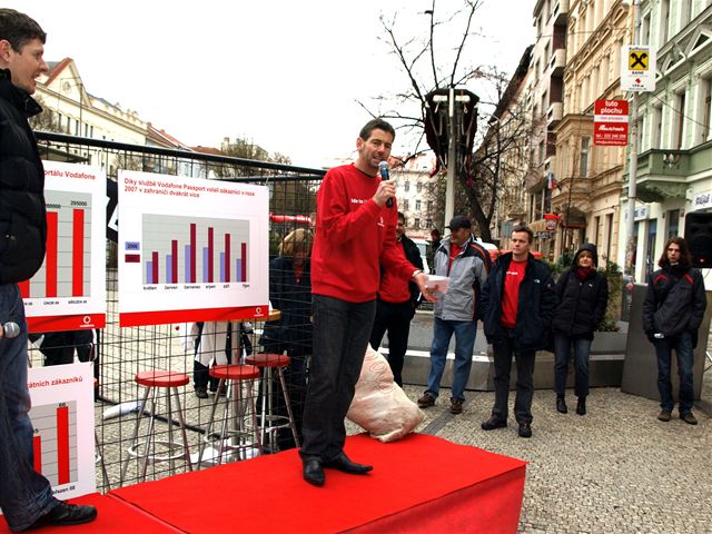 Tisková konference Vodafone