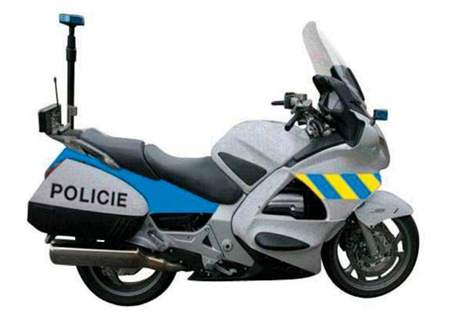 nov vzhled policejnch motocykl