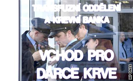 Policisté v Brn jdou darovat krev