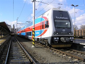 City Elefant - pantograf, kter je lep ne Pendolino