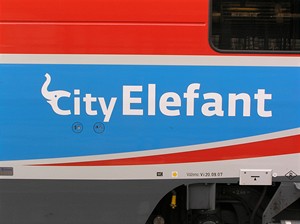 City Elefant - pantograf, kter je lep ne Pendolino