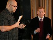 Vclav Havel etl ze sv hry Odchzen v Brn