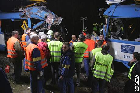 Odstraovn nsledk srky tramvaj