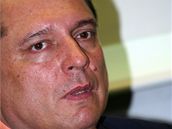 Jiří Paroubek přednáší studentům ve Zlíně Jiří Paroubek přednáší studentům ve Zlíně