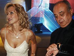 Kateina Broov a Peter Kovark bhem pedvn cen TT v roce 2007