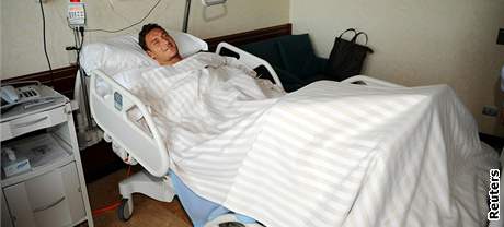 Francesco Totti v nemocnici