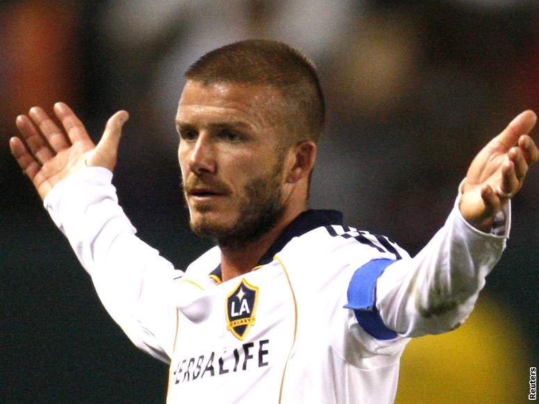 David Beckham - David Beckham se podílel na obou gólech Los Angeles.