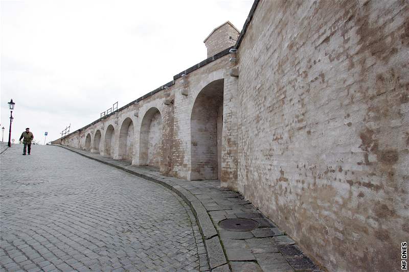 Zrekonstruovaný bastion na pilberku