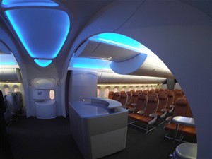 Tovrna Boeing - paluba 787 Dreamliner