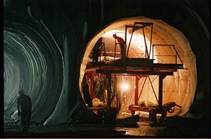 Raen tunelu rakouskou metodou