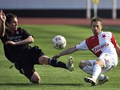 Slavia - ikov; Hubek (vpravo) - Besta