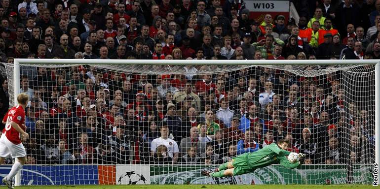 Edwin van der Sar z Manchesteru