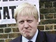 Boris Johnson s manelkou u volebn mstnosti v Londn (1. kvtna 2008)