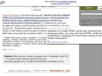 Google Blogoscoped - peklad z anglitiny