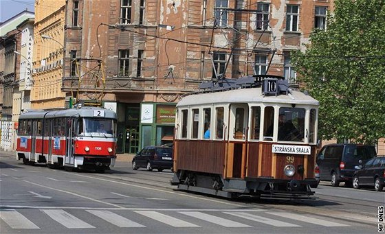 Na Ostravany eká celý víkend svezení v historické tramvaji i výluky tramvajových a trolejbusových linek. Ilustraní foto