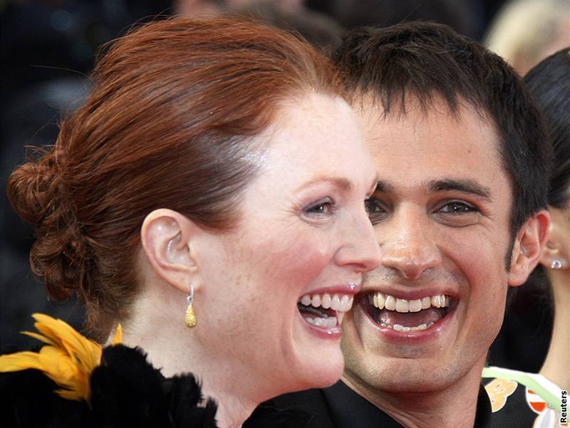 Cannes 2008 - Julianne Moore a Gael Garcia Bernal