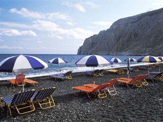eck ostrov Santorini
