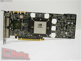 GeForce GTX 280 - pohled z pedu