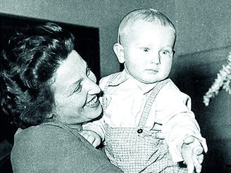 Hereka Dana Medick a jej syn Vclav Vydra