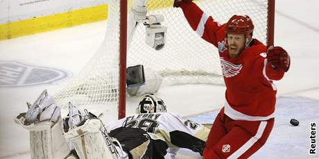 Detroit - Pittsburgh, Johan Franzen