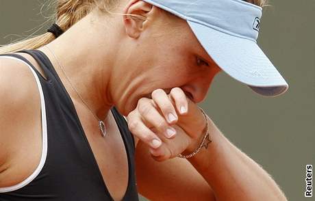 ZKLAMÁNÍ. Nicole Vaidiová, eská tenisová jednika, vypadla na Roland Garros u v prvním kole.