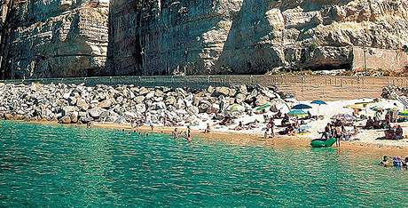 Itálie, Capo Vaticano - ilustraní foto