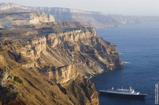 ecký ostrov Santorini