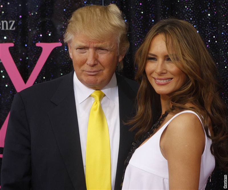 Premiéra filmu Sex ve mst - Donald a Melanie Trumpovi
