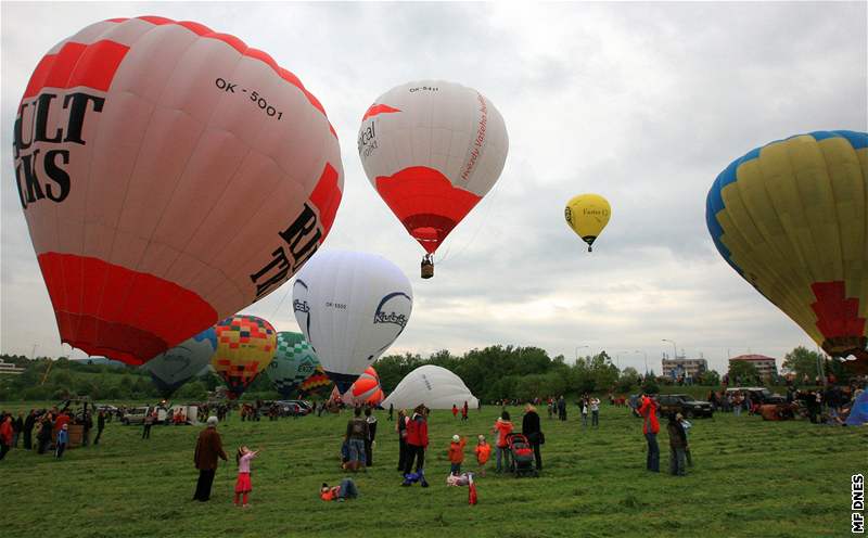 Ballon Jam v Brn. veer startovaly první balony