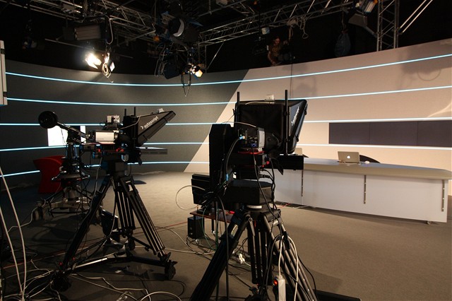 Studio zpravodajstv TV Z1 