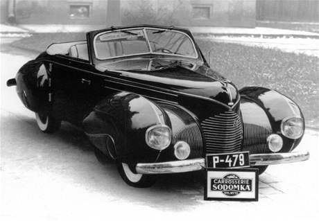 Jedna z nejuznávanjích Sodomkových karoserií: kabriolet Aero 50 Arizona (1939)