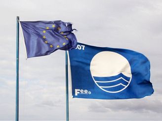 Modr vlajka Evropsk unie